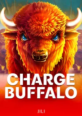 ปกเกม Charge Buffalo ค่าย JILI ควายป่าสีส้ม หน้าปกบทความ